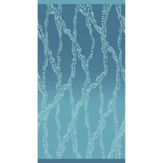 Πετσέτα Θαλάσσης 86x160 Melinen Chain Blue