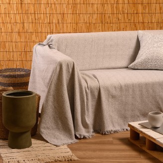 Ριχτάρι Τριθέσιος 180x300 Melinen Ophelia Light Grey