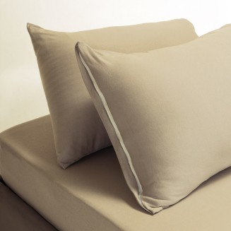 Σεντόνι Σετ 2 Τεμ. Μονό Με Λάστιχο 100x200+35 Melinen Jersey Beige