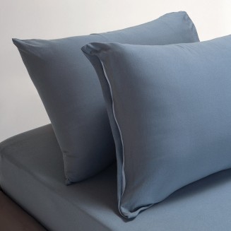 Σεντόνι Σετ 2 Τεμ. Μονό Με Λάστιχο 100x200+35 Melinen Jersey Denim