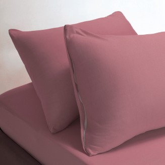 Σεντόνι Σετ 2 Τεμ. Μονό Με Λάστιχο 100x200+35 Melinen Jersey Dusty Pink