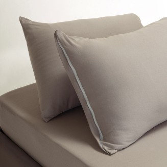 Σεντόνι Σετ 2 Τεμ. Μονό Με Λάστιχο 100x200+35 Melinen Jersey Light Grey