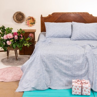 Σεντόνι Μεμονωμένο Μονό 170x270 Melinen Urban Mixology Romantic Jean
