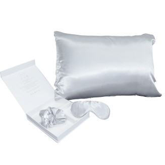 Σετ Δώρου 3 Τεμαχίων Melinen Pure Silk Silver