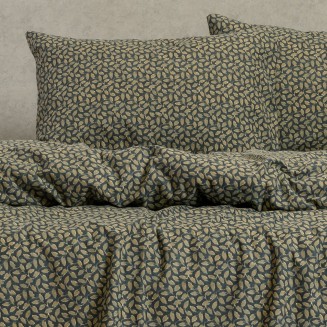 Μαξιλαροθήκες Σετ 2 Τεμαχίων Φανέλα 53x72 Melinen Elise Blue