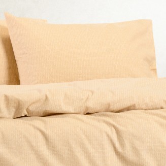 Μαξιλαροθήκες Σετ 2 Τεμαχίων Φανέλα 53x72 Melinen Owen Beige