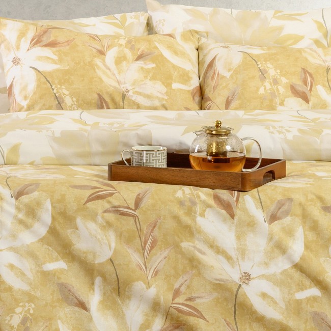 ΣΕΤ ΜΑΞΙΛΑΡΟΘΗΚΕΣ (Π) GIULIA OCHRE CASUAL LINE (50X70)