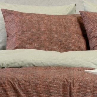 Μαξιλαροθήκες Σετ 2 Τεμαχίων Πανωσέντονου 50x70 Melinen Ultra Line Luca Bordeaux