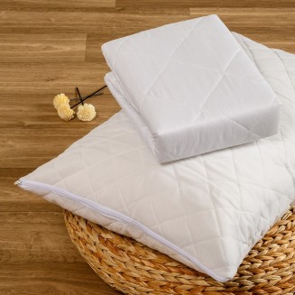 Προστατευτικά Σετ Μαξιλαριών 50x70 Αδιάβροχα Καπιτονέ Melinen Basic Προστατευτικά Σετ Μαξιλαριών 50x70 Αδιάβροχα Καπιτονέ Melinen Basic