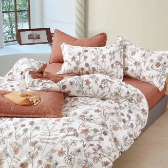 Σεντόνια Σετ Υπέρδιπλα Με Λάστιχο 165x200+30 Melinen Prime Line Caius