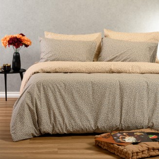 Σεντόνια Σετ Υπέρδιπλα 235x270 Melinen Ultra Line Samuele Grey