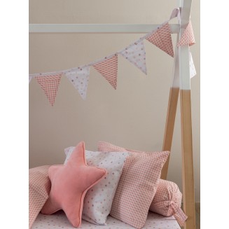 Διακοσμητικά Σημαιάκια Bon Bon 240cm Palamaiki BB100-BB101 Rose