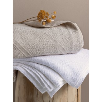 Κουβέρτα Υπέρδιπλη 250x260 Palamaiki Carla