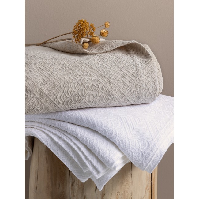 Κουβέρτα 250x260 CARLA IVORY