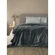 Κουβέρτα Fleece 220x240 LUCY COAL