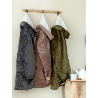 Κουβέρτα 90x100 Palamaiki Huhu/2 Khaki