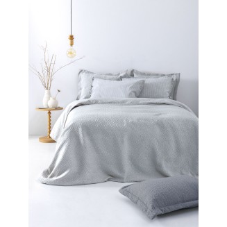 Κουβέρτα Μονή 170x260 Palamaiki Matelasse Zoe Silver