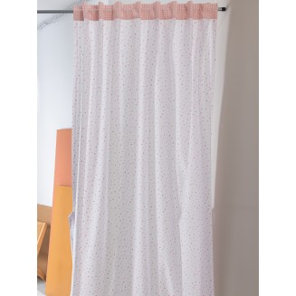 Κουρτίνα Bon Bon 170x270 Palamaiki BB101 Rose