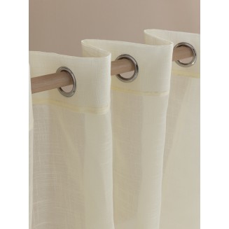 Κουρτίνα Με Τρουκς 140x260 Palamaiki Frey