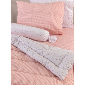 Πάπλωμα Μονό 160x240 Palamaiki Bon Bon Rose