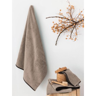 Πετσέτα Χεριών 30x50 Palamaiki Towels Collection Brooklyn Moka