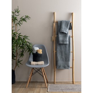 Πετσέτα Μπάνιου 80x160 Palamaiki Towels Collection Naya Grey