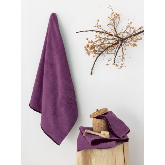 Πετσέτα Προσώπου 50x90 Palamaiki Towels Collection Brooklyn Cherry
