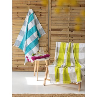 Πετσέτα Θαλάσσης 86x160 Palamaiki Beach Collection Copa Blue