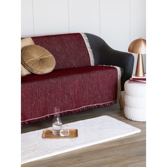Ριχτάρι Διθέσιου Καναπέ 180x250 Palamaiki Tuna/2 Bordo