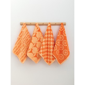 Πετσέτες Κουζίνας Σετ 4 Τεμαχίων 40x60 Palamaiki Kitchen Towels Jack 101