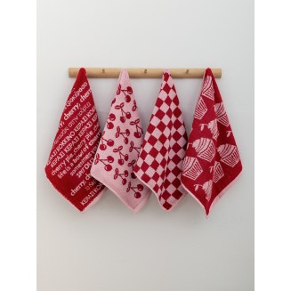 Πετσέτες Κουζίνας Σετ 4 Τεμαχίων 40x60 Palamaiki Kitchen Towels Jack 103