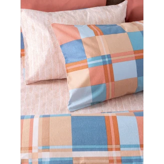 Σετ Σεντόνια King Size 280x265 Palamaiki Flannel Beauty FB0250