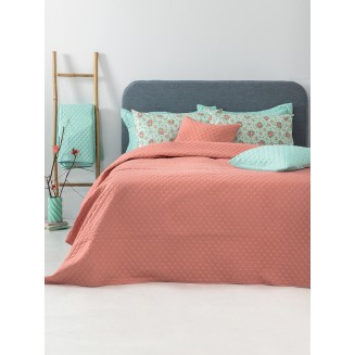 Κουβερλί Σετ Ημίδιπλο 160x240 Palamaiki Jenn/2 Rose