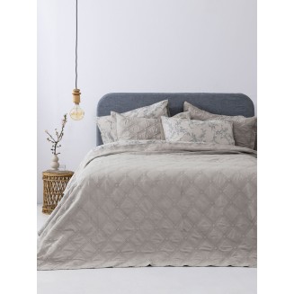 Κουβερλί Σετ Μονό 160x240 Palamaiki Ifigeneia Beige