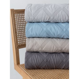 Κουβερλί Σετ Μονό 160x240 Palamaiki Ifigeneia Denim