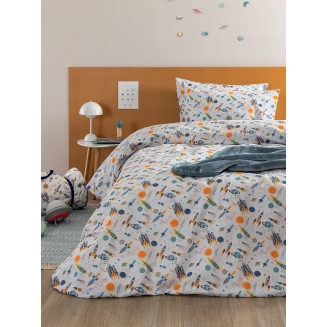 Σεντόνια Σετ Μονά 170x260 Palamaiki My Kingdom MK770