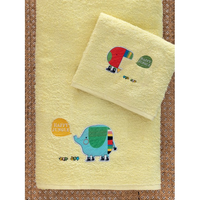 Σετ Παιδικές Πετσέτες Kids Bath JUNGLER