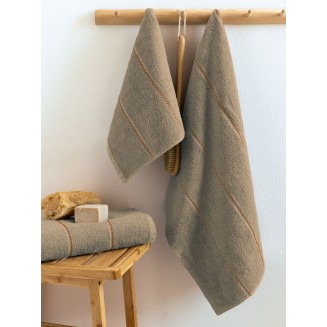 Πετσέτες Σετ 3 Τεμαχίων Palamaiki Cler Green