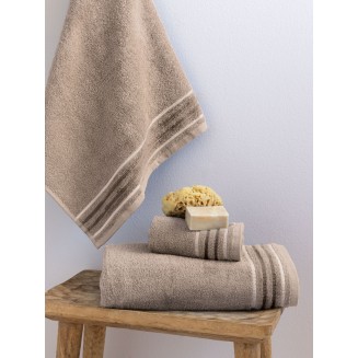 Πετσέτες Σετ 3 Τεμαχίων Palamaiki Dant Fog