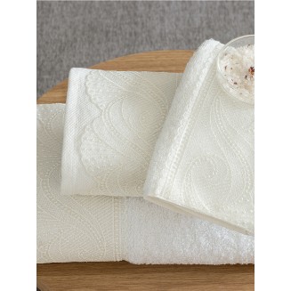 Πετσέτες Σετ 3 Τεμαχίων Palamaiki Towels Collection Emy