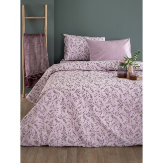 Σεντόνια Σετ Υπέρδιπλα 240x265 Φανέλα Palamaiki Flannel Beauty FB0235