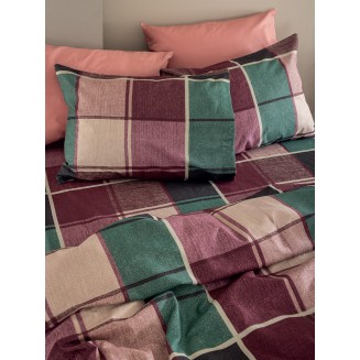 Σεντόνια Σετ Υπέρδιπλα 240x265 Φανέλα Palamaiki Flannel Beauty 240x265 FB0237