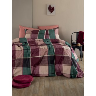 Σεντόνια Σετ Υπέρδιπλα 240x265 Φανέλα Palamaiki Flannel Beauty 240x265 FB0237