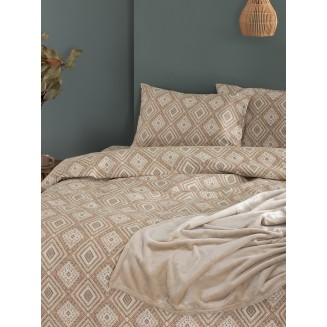 Σεντόνια Σετ Υπέρδιπλα 240x265 Φανέλα Palamaiki Flannel Beauty FB0238