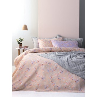 Σεντόνια Σετ Υπέρδιπλα Με Λάστιχο 170x200+30 Palamaiki Fashion Life FL6262