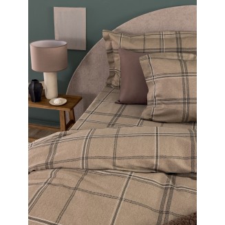 Σεντόνια Σετ Υπέρδιπλα 240x270 Palamaiki Ivy IS814