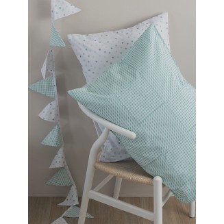 Μαξιλαροθήκες Σετ 2 Τεμαχίων 52x72 Palamaiki BB100 Aqua