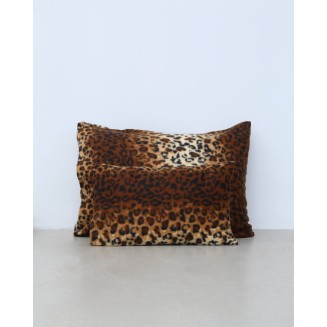 Μαξιλαροθήκη Βρεφική 30x45 Pennie Fleece Firenze Λεοπάρ Multi