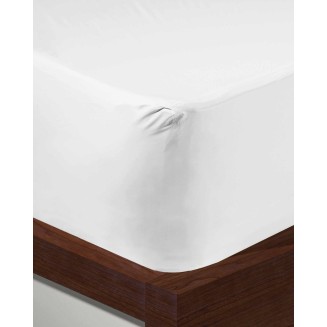 Σεντόνι με λάστιχο Peak Super Υπέρδιπλη  Pennie 180x200+35 Άσπρο