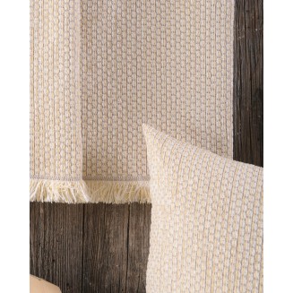 Ριχτάρι Τετραθέσιος 180x330 Rythmos Honey  Εκρου-Κιτρινο